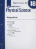 Holt Science Spectrum: Physical Science With Earth and Space Science: Chapter Resource File, Chapter 18: Magnetism Chapter 18: Magnetism