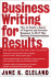 Business Writing for Results