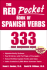 The Red Pocket Book of Spanish Verbs 333 Fully Conjugated Verbs