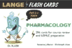 Lange Flash Cards Pharmacology