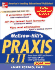 McGraw-Hill's Praxis I and II, 2nd Ed. (the Praxis Series)