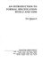 An Introduction to Formal Specification With Z and Vdm (the McGraw-Hill International Series in Software Engineering)