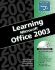 Learning Series (Ddc): Learning Microsoft Office 2003