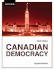 Canadian Democracy [With Dvd]