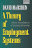 A Theory of Employment Systems: Micro-Foundations of Societal Diversity