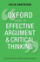 Oxford Guide to Effective Argument and Critical Thinking