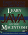 Learn Java on the Macintosh