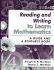 Reading and Writing to Learn Mathematics: a Guide and a Resource Book