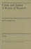 Crime and Justice, Volume 28: a Review of Research (Volume 28) (Crime and Justice: a Review of Research)