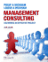 Management Consulting: Delivering an Effective Project