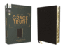 Nasb, the Grace and Truth Study Bible, European Bonded Leather, Black, Red Letter, 1995 Text, Thumb Indexed, Comfort Print