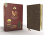 Niv, Life Application Study Bible, Third Edition, Bonded Leather, Brown, Red Letter