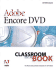 Adobe Encore Dvd Classroom in a Book [With Dvdrom]