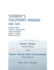 Student's Solutions Manual: Part Two to Accompany Thomas' Calculus and Thomas' Calculus: Early Transcendentals