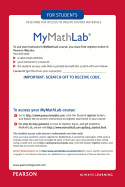 Mymathlab/Mystatlab-Glue-in Access Card
