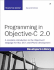 Programming in Objective-C 2.0 (Developers Library)