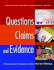 Questions, Claims, and Evidence: the Important Place of Argument in Children's Science Writing
