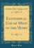 Economical Use of Meat in the Home (Classic Reprint)
