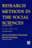 Research Methods in the Social Sciences, 5ed