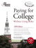 Paying for College Without Going Broke, 2008 Edition (College Admissions Guides)