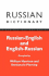 Russian Dictionary: Russian-English, English-Russian