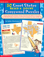 50 great states read and solve crossword puzzles engaging reproducible nonf