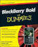 Blackberry Bold for Dummies