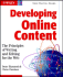 Developing Online Content: the Principles of Writing and Editing for the Web