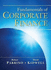 Fundamentals of Corporate Finance