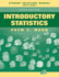 Introductory Statistics: Student Solutions Manual