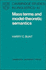 Mass Terms and Model-Theoretic Semantics