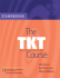 The Tkt Course