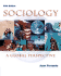 Sociology: a Global Perspective [With Infotrac]