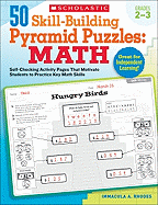 50 skill building pyramid puzzles math grades 23 self checking activity pag