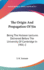 The Origin And Propagation Of Sin: Being The Hulsean Lectures Delivered Before The University Of Cambridge In 1901-2