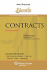 Blond's Law Guides: Contracts, Seventh Edition