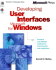 Developing User Interfaces for Microsoft Windows [With Cd-Rom]