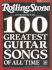 Rolling Stone Selections From the 100 Greatest Guitar Songs of All Time (Authentic Guitar-Tab Editions)