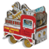 Mini Wheels: Mini Fire Engine (Mini Wheel Books)