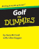 Golf for Dummies: a Reference for the Rest of Us! (Miniature Editions)