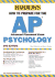 How to Prepare for the Ap Psychology (Barron's How to Prepare for the Ap Psychology Advanced Placement Examination)