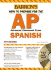How to Prepare for the Ap Spanish With Audio Cds