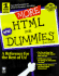 More Html for Dummies
