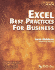 Excel Best Practices for Business [With Cdrom]