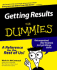 Getting Results for Dummies