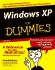 Windows Xp for Dummies. 2nd Edition