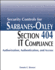 Security Controls for Sarbanes-Oxley Section 404 It Compliance: Authorization, Authentication, and Access