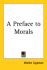 A Preface to Morals