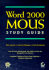 Word 2000 Mous Study Guide