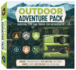 Outdoor Adventure Pack: Survival Tips and Tricks for Enthusiasts-Contains a Paracord Bracelet, 10-in-1 Multi-Tool, Flint-Striker, Compass, Stickers, Reflective Sheet, and a 48-Page Book